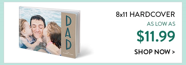 8x11 hardcover as low as $11.99. Shop Now