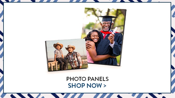 Photo panels Shop now 