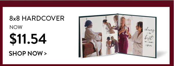 8x8 hardcover now $11.54. Shop now