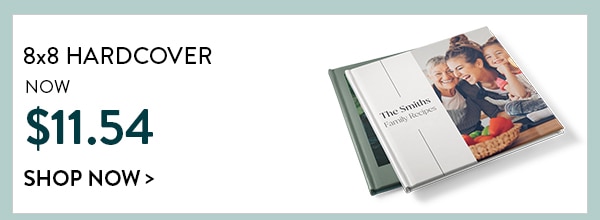 8x8 hardcover now $11.54. Shop now