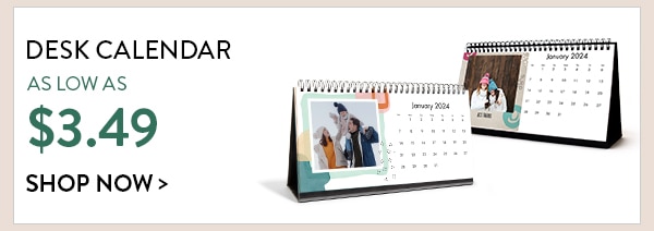 Desk calendar as low as $3.49. Shop now