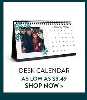 Desk calendar as low as $3.49. Shop now