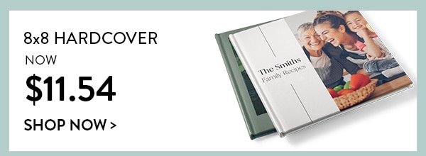 8x8 hardcover now $11.54. Shop now