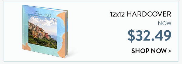 12x12 hardcover now $32.49. Shop now