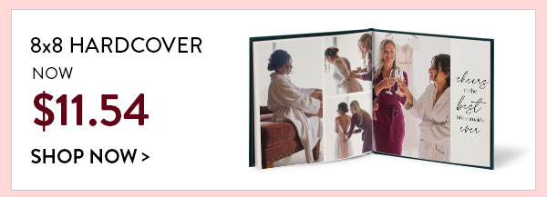 8x8 hardcover now $11.54. Shop now