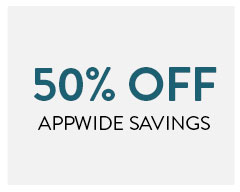 50% off appwide savings