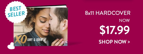 8x11 hardcover now $17.99. Best seller. Shop now